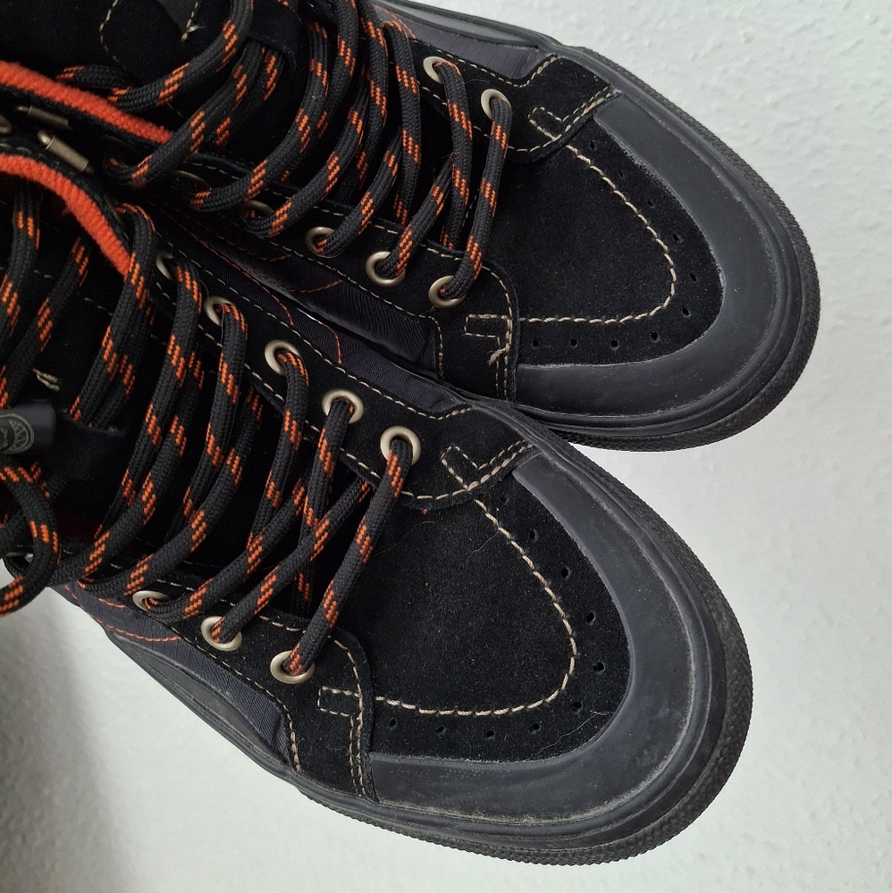 Vans Skate Sk8-hi Spitfire Black Shoes - Picture 12 of 14